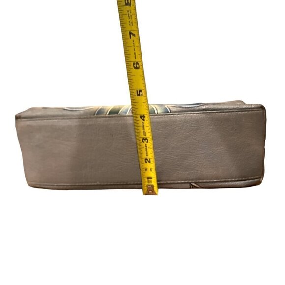 Anuschka Authentic Vintage Genuine Leather Hand Painted Floral Purse Handbag - Picture 11 of 16